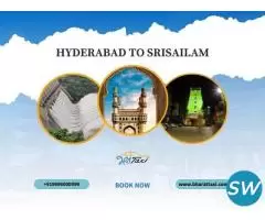 Hyderabad to Srisailam Taxi - 1