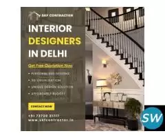 Home & Commercial Interior Designers in Delhi - 1