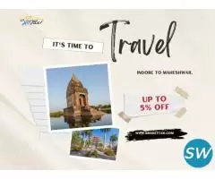 Indore to Maheshwar Taxi Fare - 1