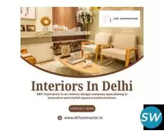 Best Interiors in Delhi to Transform Your Space