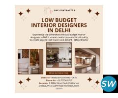 Trusted Low Budget Interior Designers in Delhi