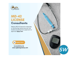 Get Your MD-42 License Now!