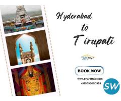 Hyderabad to Tirupati Cab