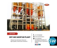 Dry Mix Mortar Plant Manufacturers