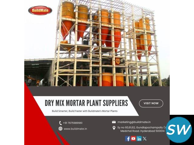 Dry Mix Mortar Plant Suppliers in Hyderabad - 1