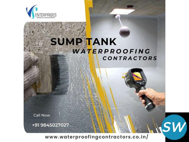 Sump Tank Waterproofing Contractors in Whitefield - 1