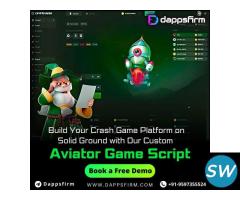 Aviator crash game to fit your business needs.