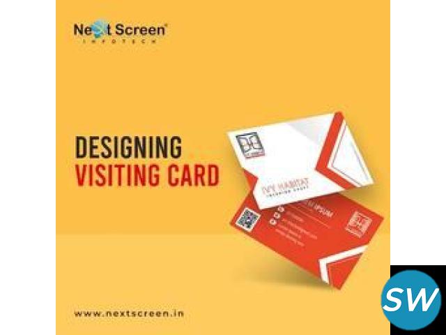 designing visiting card - 1