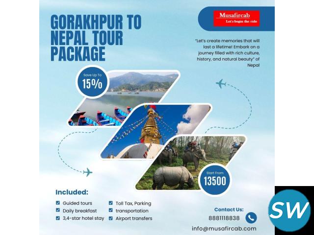 Nepal Tour Package from Gorakhpur - 1