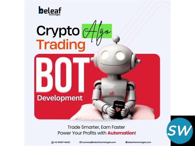 Crypto Algo Trading Bot development - 1