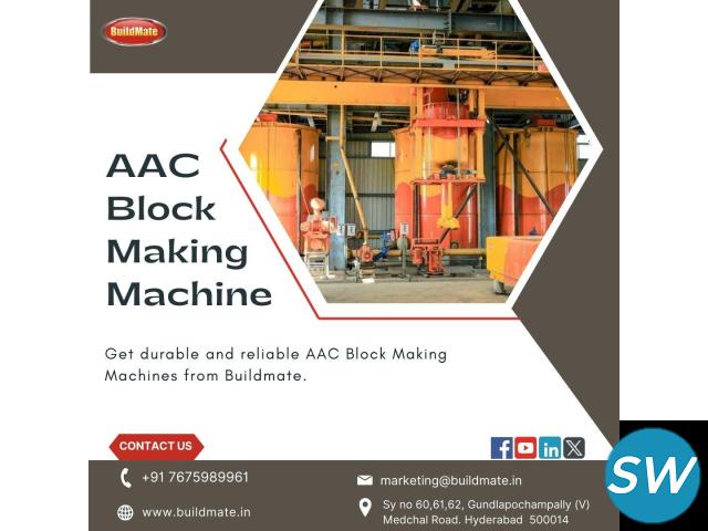 AAC Block Making Machine in Hyderabad - 1