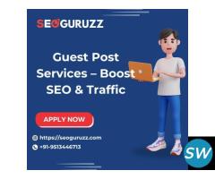 Guest Post Services – Boost SEO & Traffic