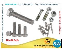 Stainless Steel Fasteners Hex Bolts Nuts Washers