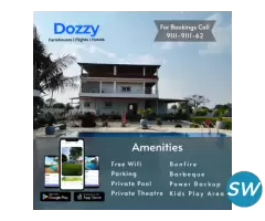 Book Farmhouses for rent in Hyderabad