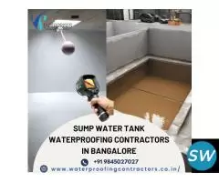 Sump Water Tank Waterproofing Contractors