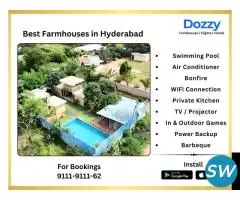Best Farmhouse Rentals in Hyderabad - 1