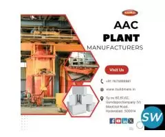 AAC Plant Manufacturers in Hyderabad