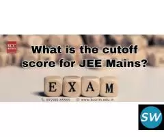 What is the cutoff score for JEE Mains?