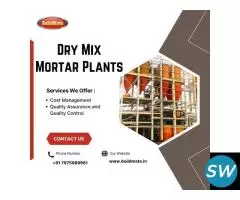 Dry Mortar Plant Manufacturer