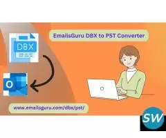 EmailsGuru DBX to PST Converter