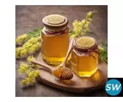 Certified Organic Raw Honey with Saffra Naturals
