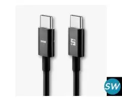 Premium Simbia Type-C 100W Fast Charging Cable