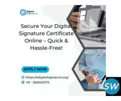 Secure Your Digital Signature Certificate Online - 1