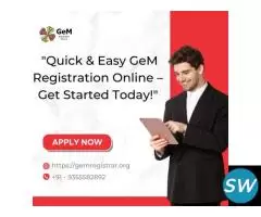 Quick and Easy GeM Registration Online