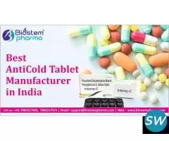 Best Anticold tablet Manufacturer in India