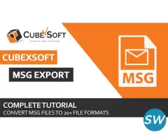 CubexSoft MSG to PST Converter