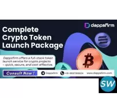 Full Stack Crypto Token Launch Solutions