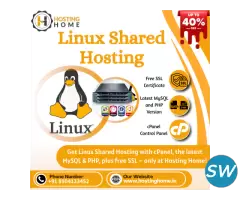 Get Secure Linux Shared Hosting – Hosting Home