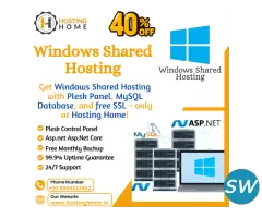 Windows Shared Hosting from Hosting Home