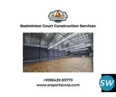Badminton Court Construction Services