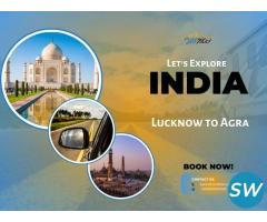 Taxi from Lucknow to Agra