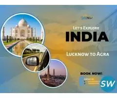 Taxi from Lucknow to Agra - 1