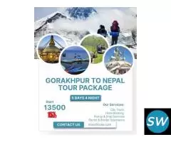 Gorakhpur to Nepal Tour Package