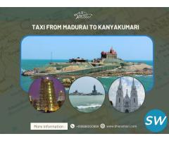Taxi from Madurai to Kanyakumari