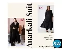 Buy Cotton Anarkali Suit Sets at JOVI India