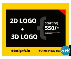 2D & 3D Logo Design Service