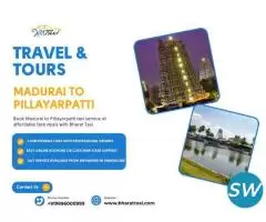 Madurai to Pillayarpatti Taxi Fare - 1