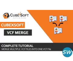 CubexSoft vCard Merger Tool