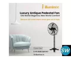 Antique Luxury Wall Fan-illuminee