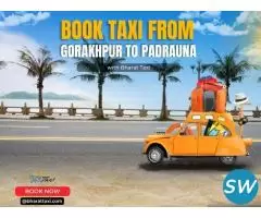 Taxi from Gorakhpur to Padrauna