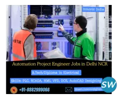 Jobs for B.Tech fresher Engineers in Delhi NCR.