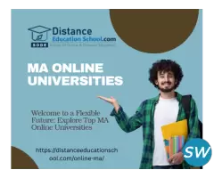 MA Online Universities- Admission Open - 1