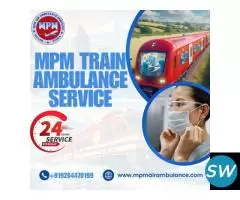 In Guwahati, MPM Train Ambulance for relocation