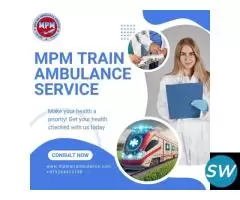 MPM Claims Service in Ranchi in a Train Ambulance