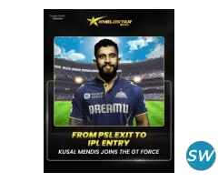 GT Signs Kusal Mendis for Playoffs