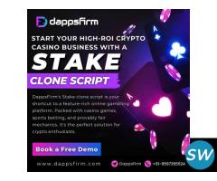 Launch a Stake style casino site